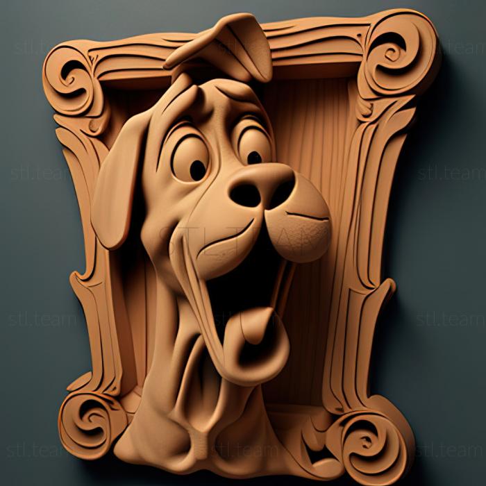 3D модель St Скубі з Scooby Doo Де ти (STL)